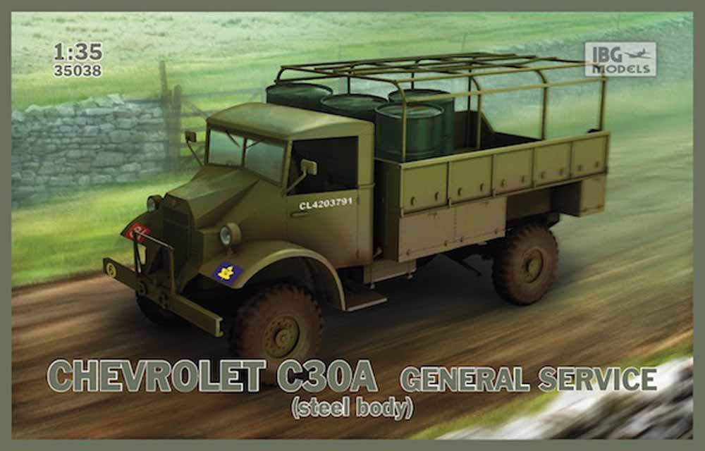 IBG 1/35 Chevrolet C30A General service (steel body) (35038)