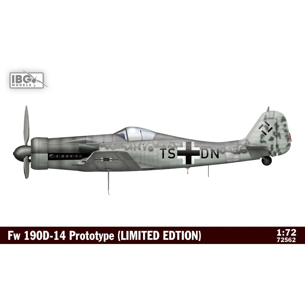 IBG 1/72  Focke-Wulf Fw 190D-14 Prototype Limited Edition (72562)
