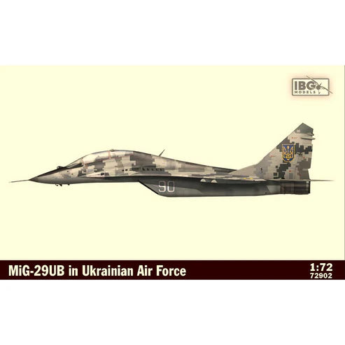 IBG 1/72  MiG-29UB in Ukrainian Air Force Limited Edition (72902)