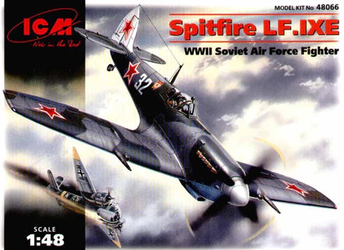 ICM 1/48 Spitfire LF.IXE WWII Soviet Air Force Fighter (48066)