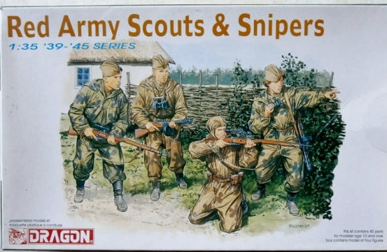 Dragon 1/35 Red Army Scouts & Snipers (6068)