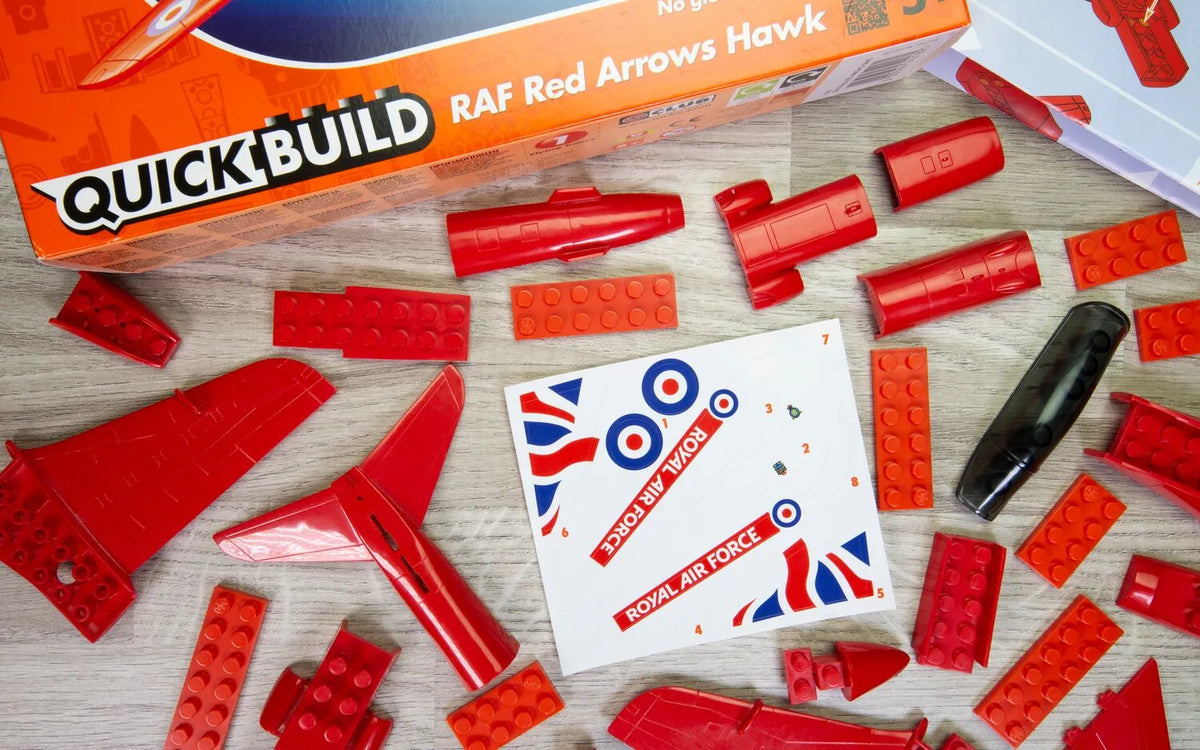 Airfix Quick Build RAF Red Arrows Hawk (J6018) — New — Gift Set — image 6 of 7