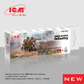 ICM Acrylic Paint Set WWII British Infantry (3054)