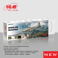 ICM Acrylic Paint Set WWII US Aviation (3047)