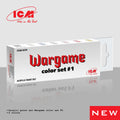 ICM  Acrylic Paint Set 6 Colours - Wargame #1 (3076)