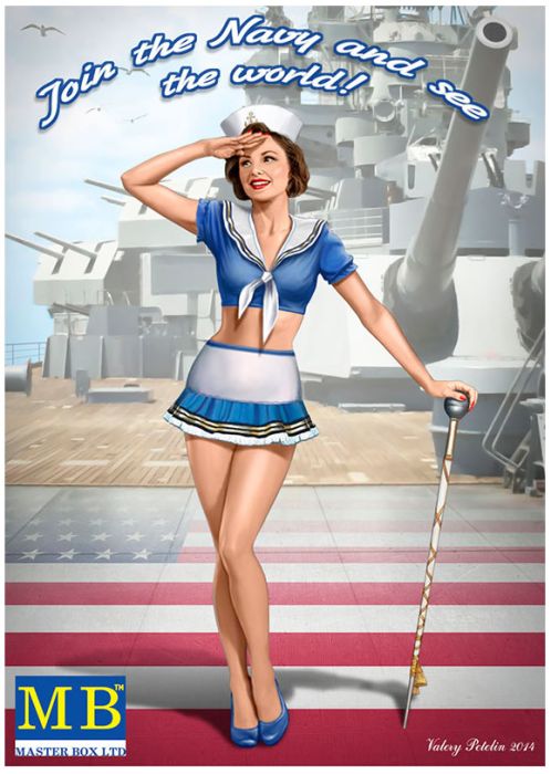 Master Box Ltd 1/24 Pin Up Series Kit No 4 (MB24004)