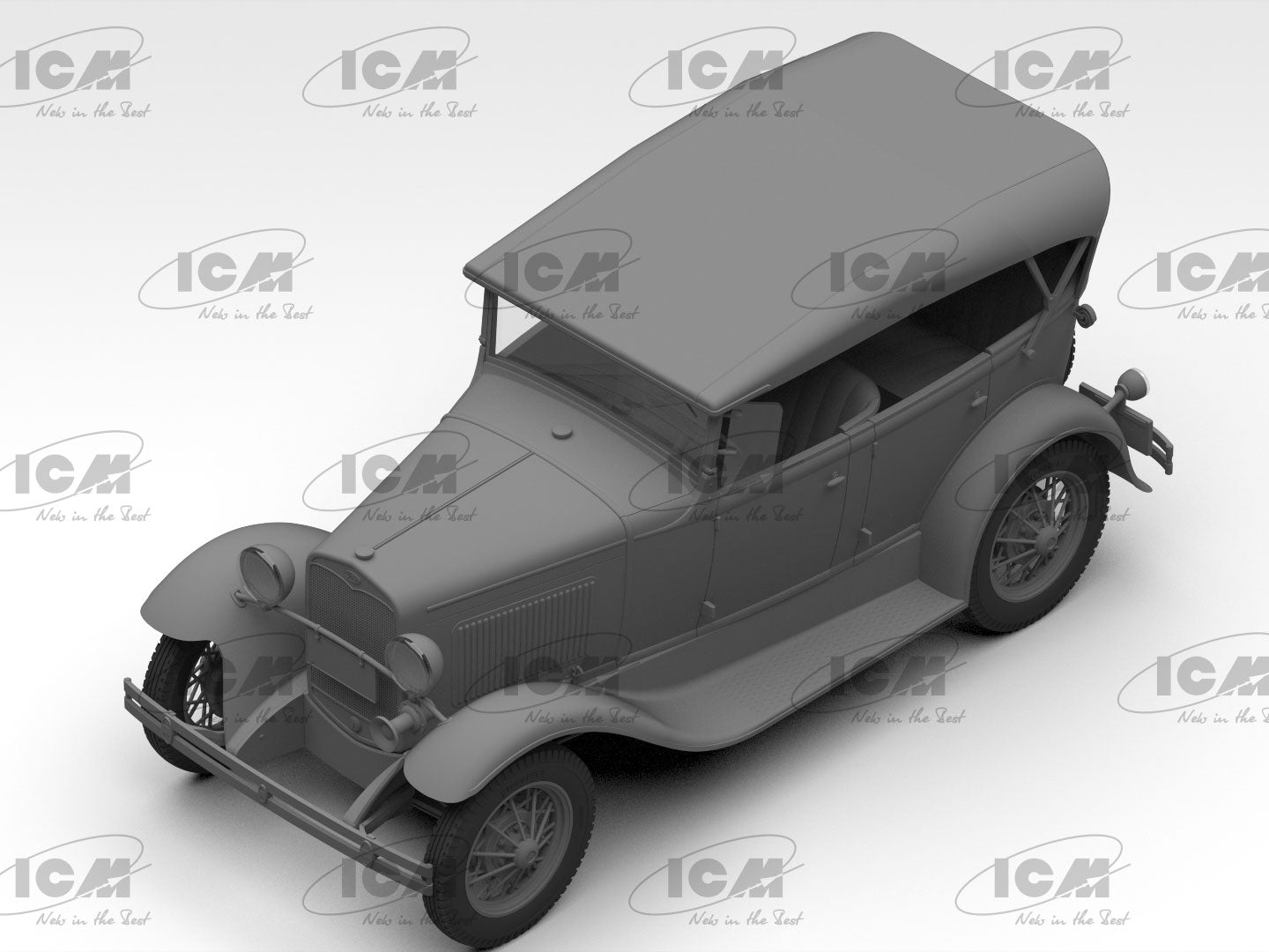 ICM 1/24 Model A Standard Phaeton Soft Top (1930s) American Passenger Car (24050)