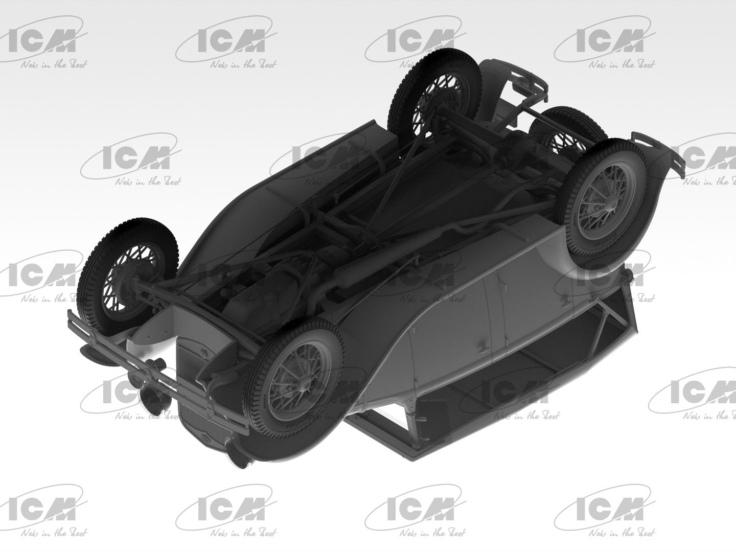 ICM 1/24 Model A Standard Phaeton Soft Top (1930s) American Passenger Car (24050)