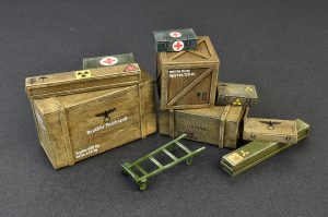 MiniArt 1/35 Wooden Boxes and Crates (WW2 and modern Era) (35581)