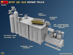 MiniArt 1/35 G7117 1.5t 4×4 Repair Truck (35494)