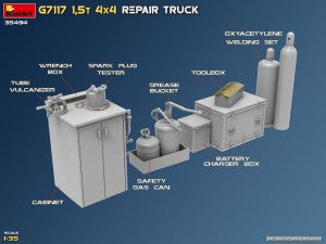 MiniArt 1/35 G7117 1.5t 4×4 Repair Truck (35494)