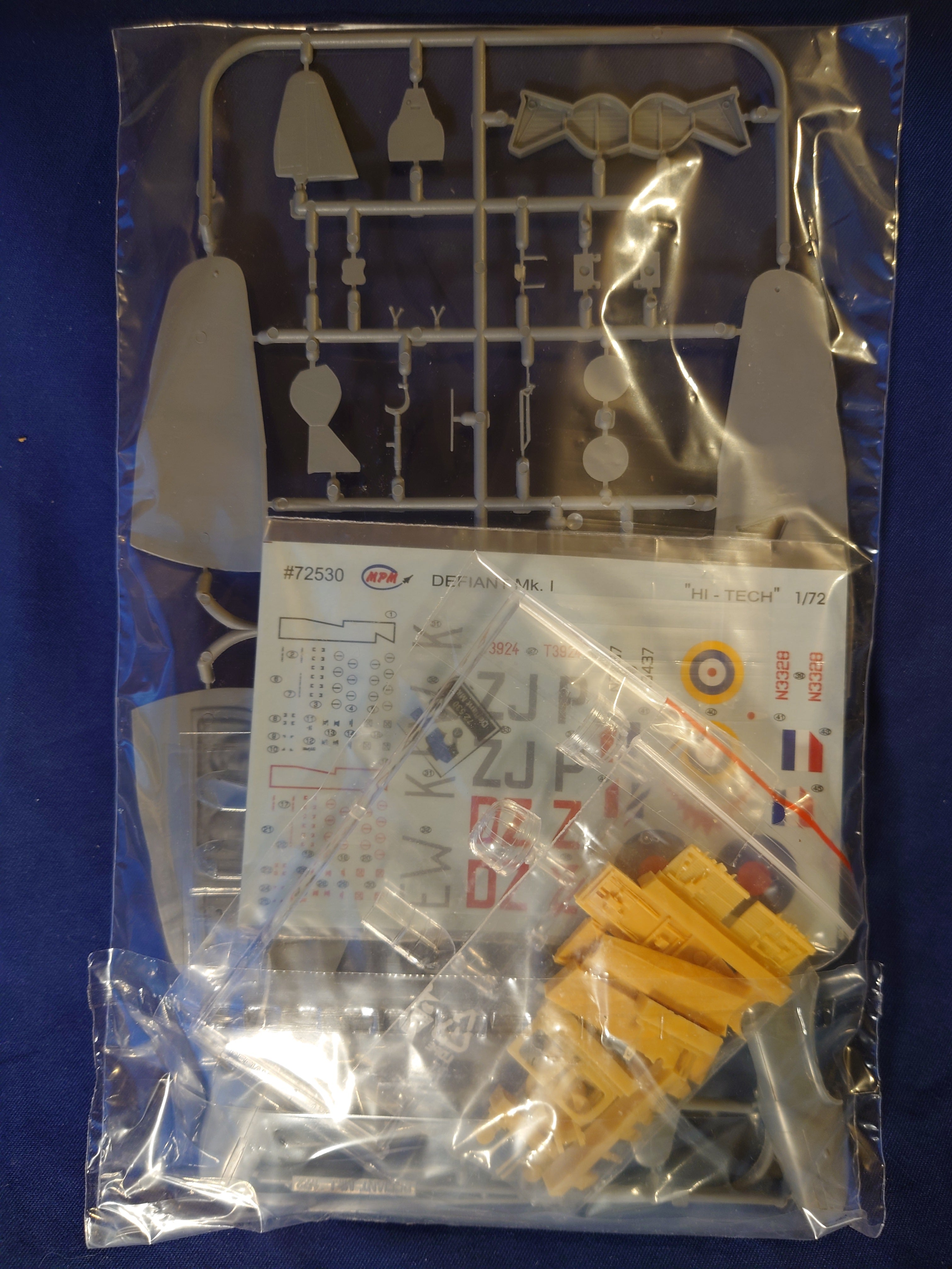 MPM 1/72 Boulton Paul Defiant Mk.I „Hi-tech detailed interior” (72530)