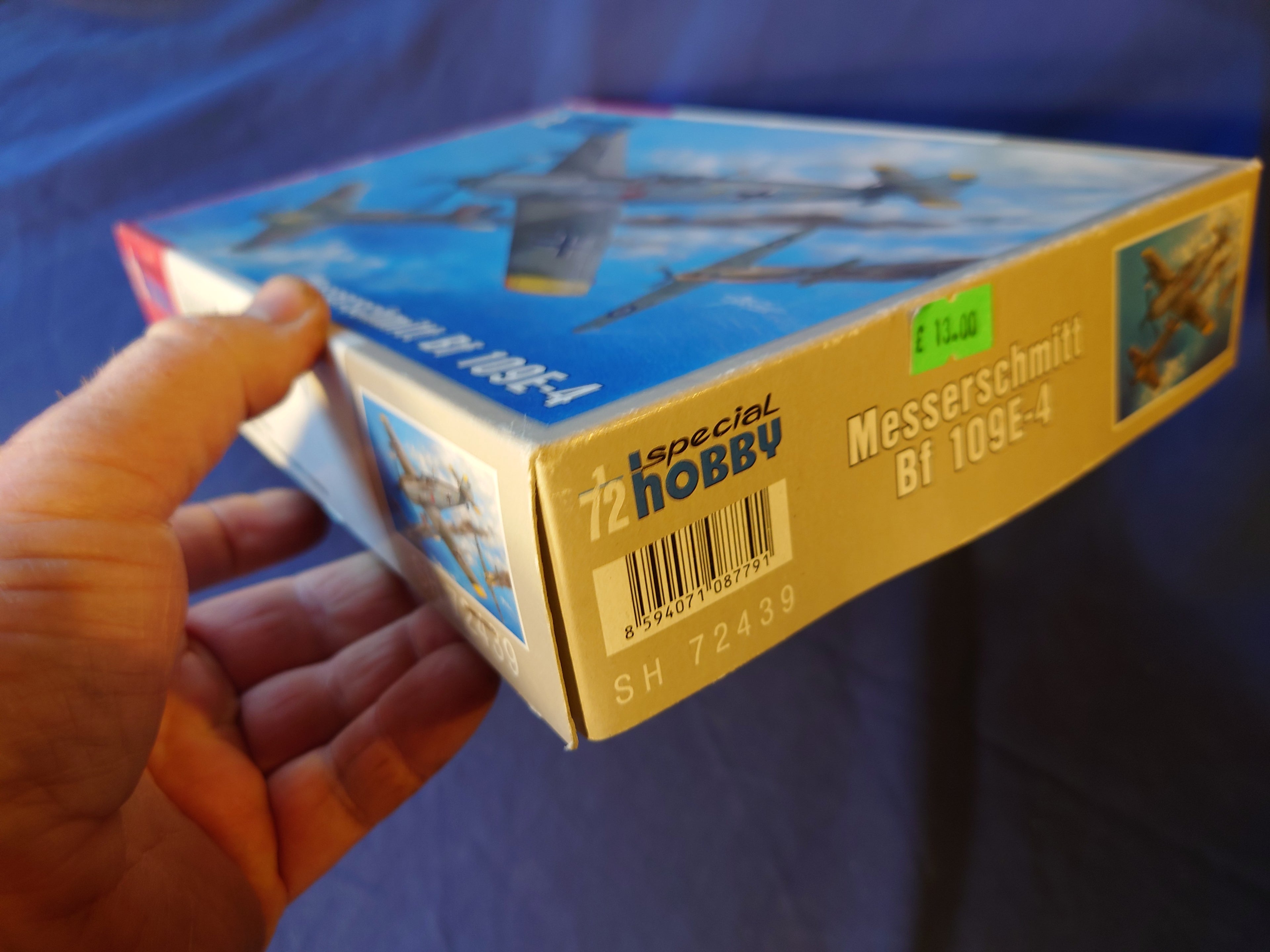 Special Hobby 1/72 Messerschmitt Bf 109E-4 (SH72439)