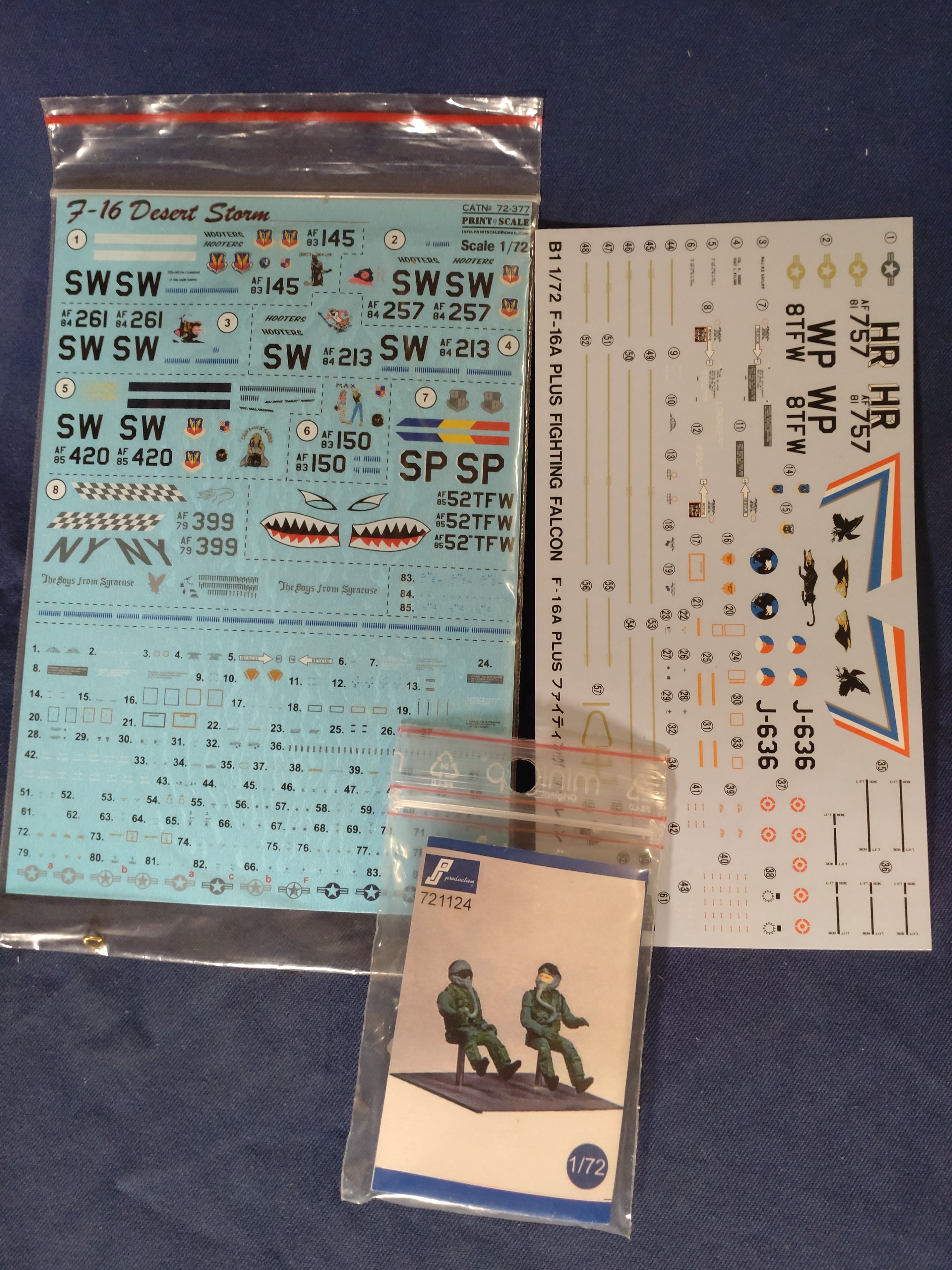 Hasegawa 1/72 F-16A Plus Fighting Falcon [U.S. Air Force Tactical Fighter] (00231)