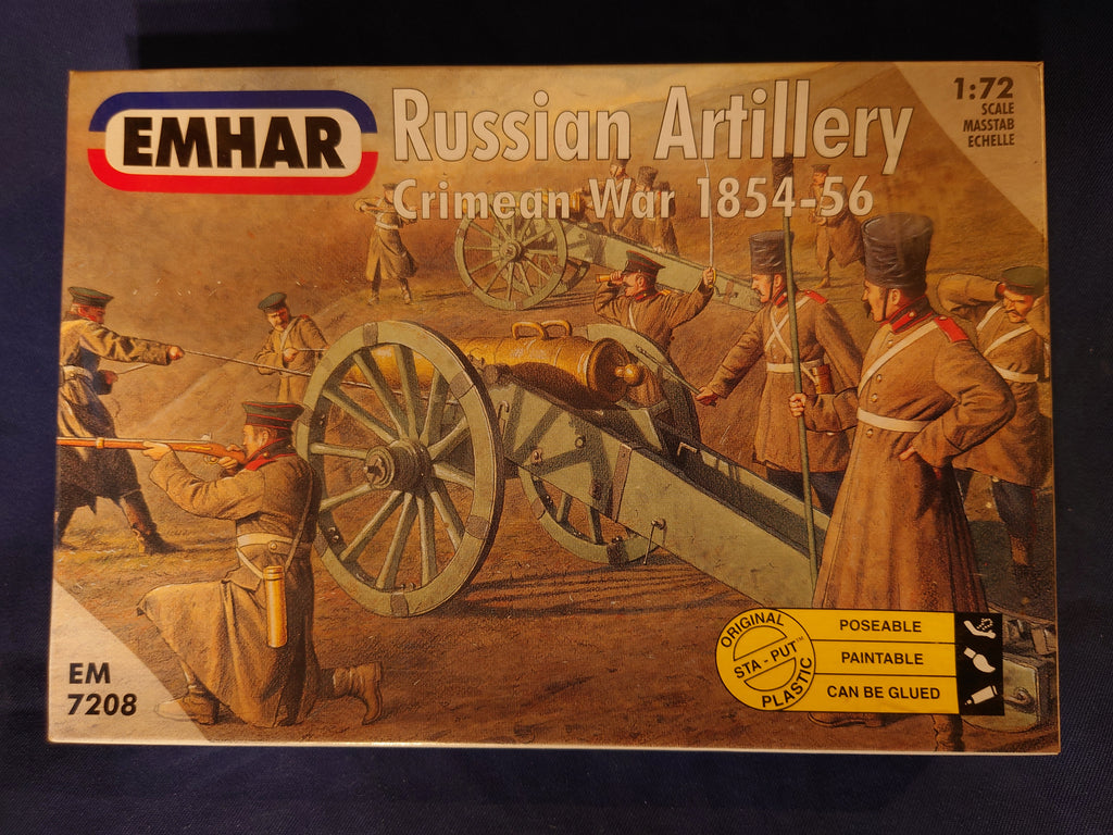 Emhar 1/72 Russian Artillery Crimean War 1854-56 (EM7208)