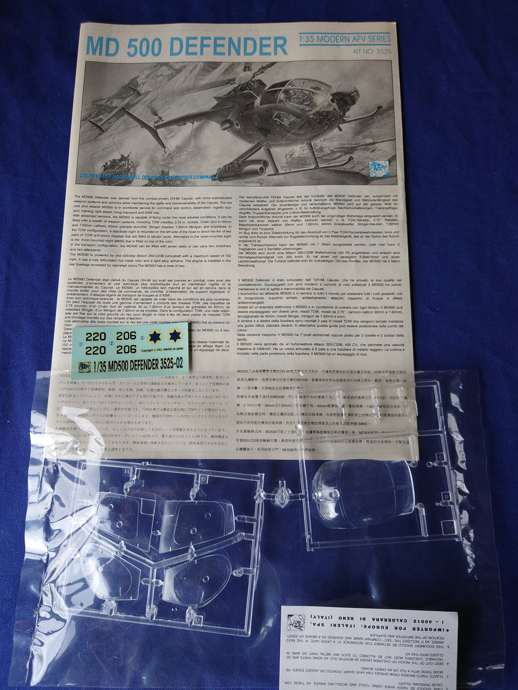 Dragon 1/35 MD 500 Defender (3525)