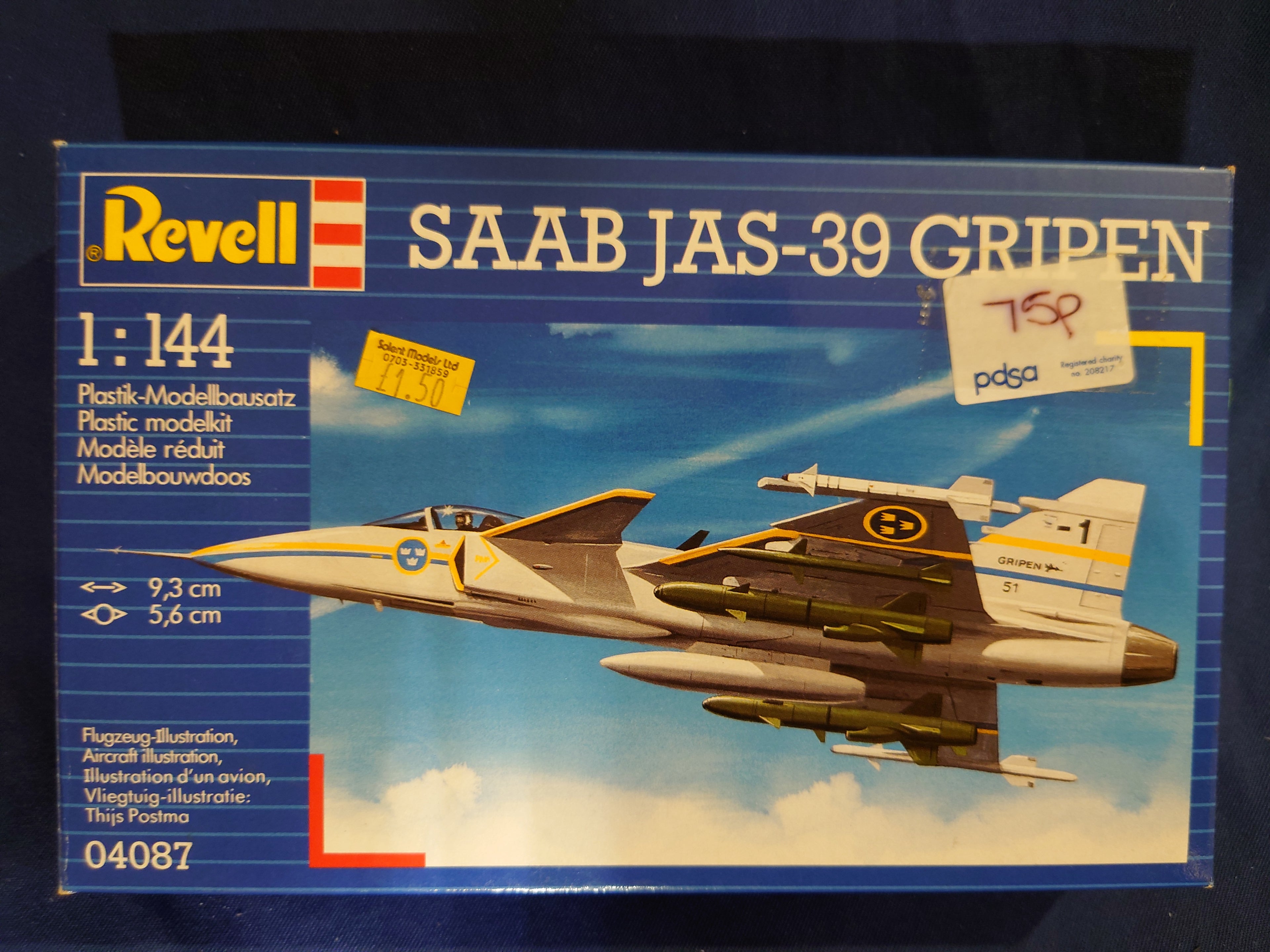 Revell 1/144 Saab JAS-39 Gripen (04087)