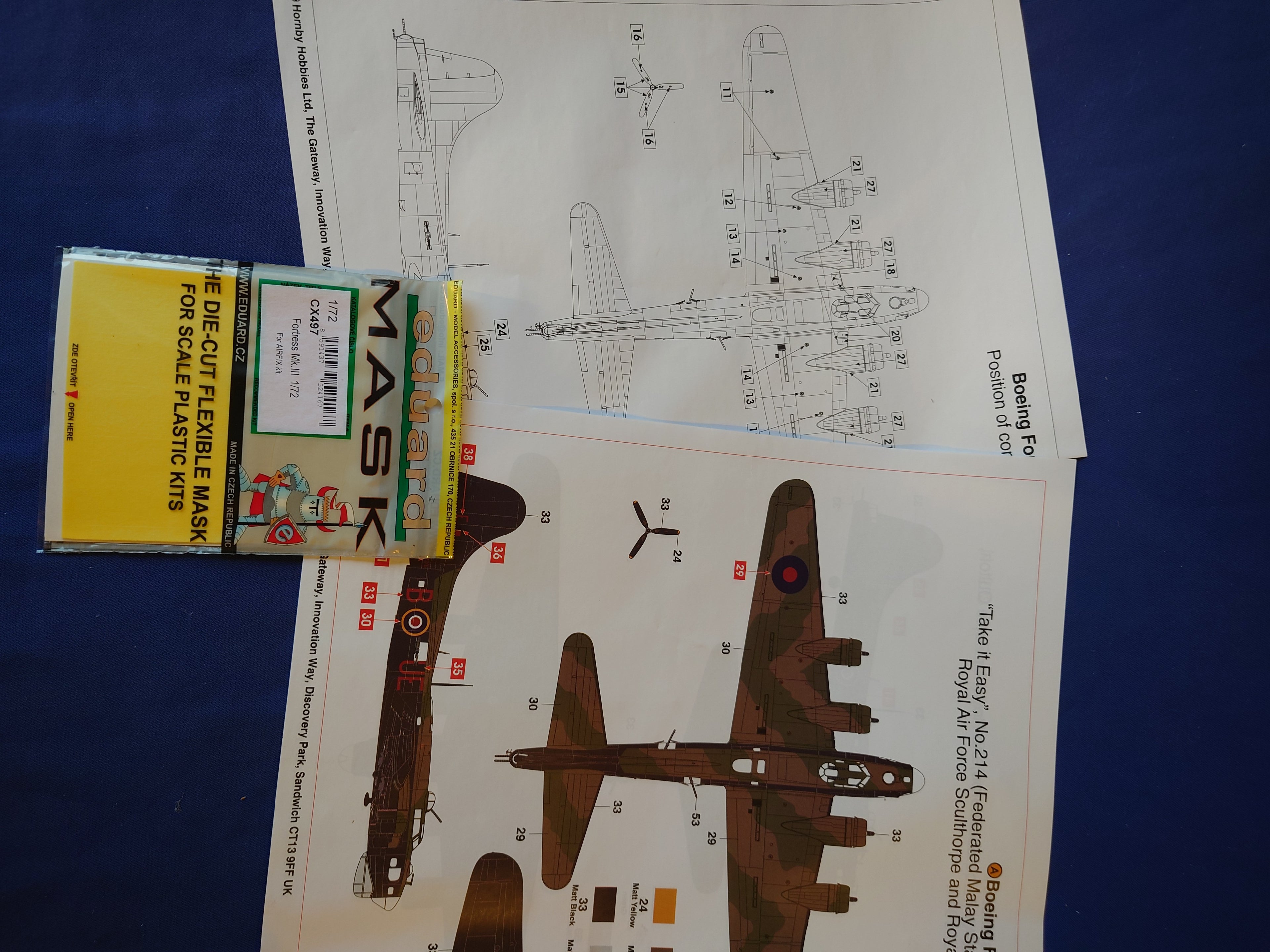 Airfix 1/72 Boeing Fortress Mk.III (A08018)