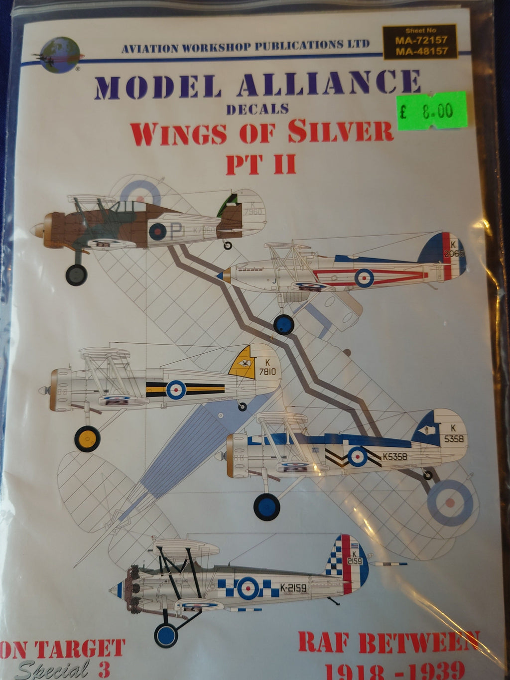 Model Alliance 1/72 Wings of Silver (MA-72157)