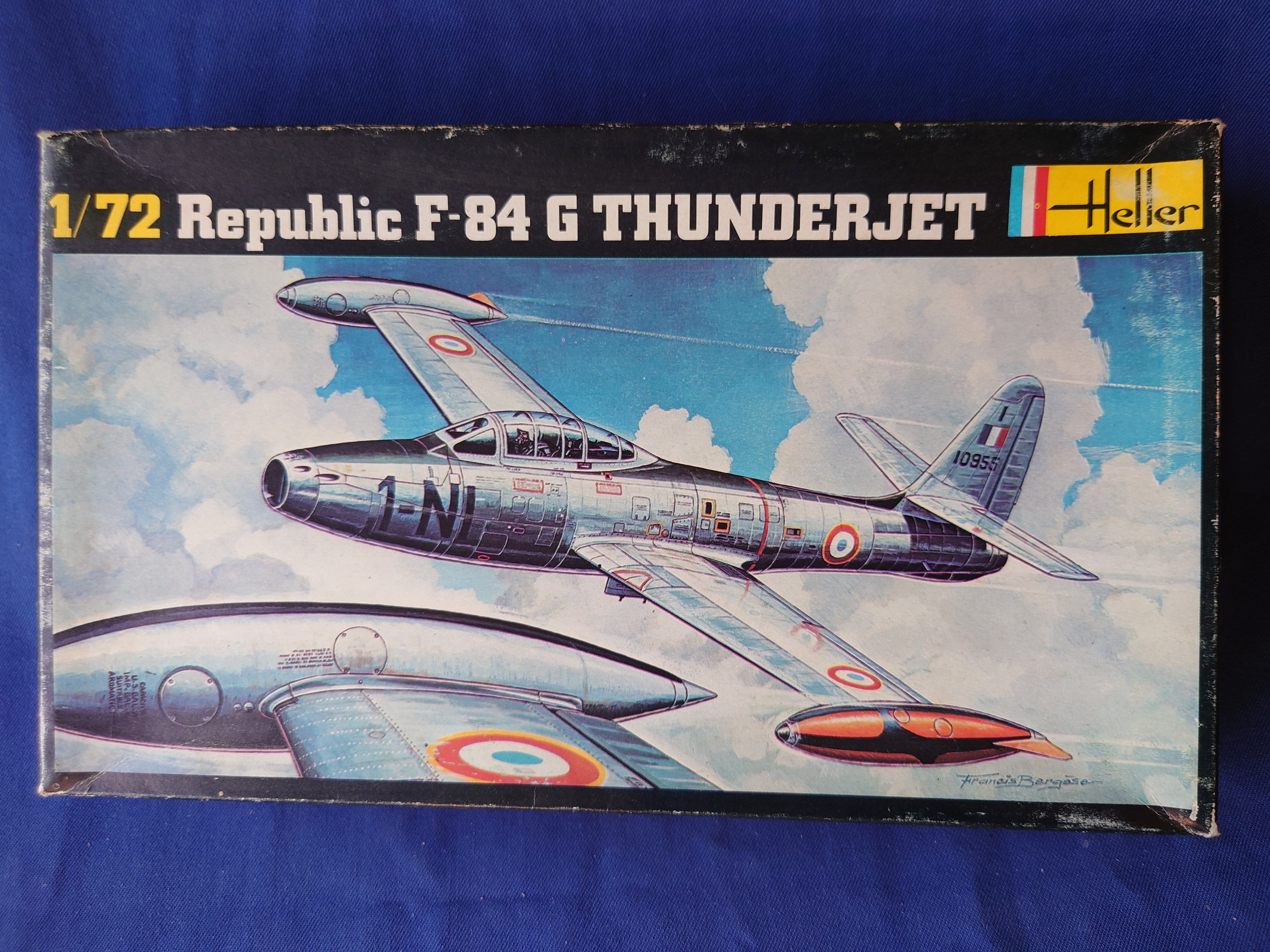 Heller 1/72 Republic F-84 G Thunderjet (278)