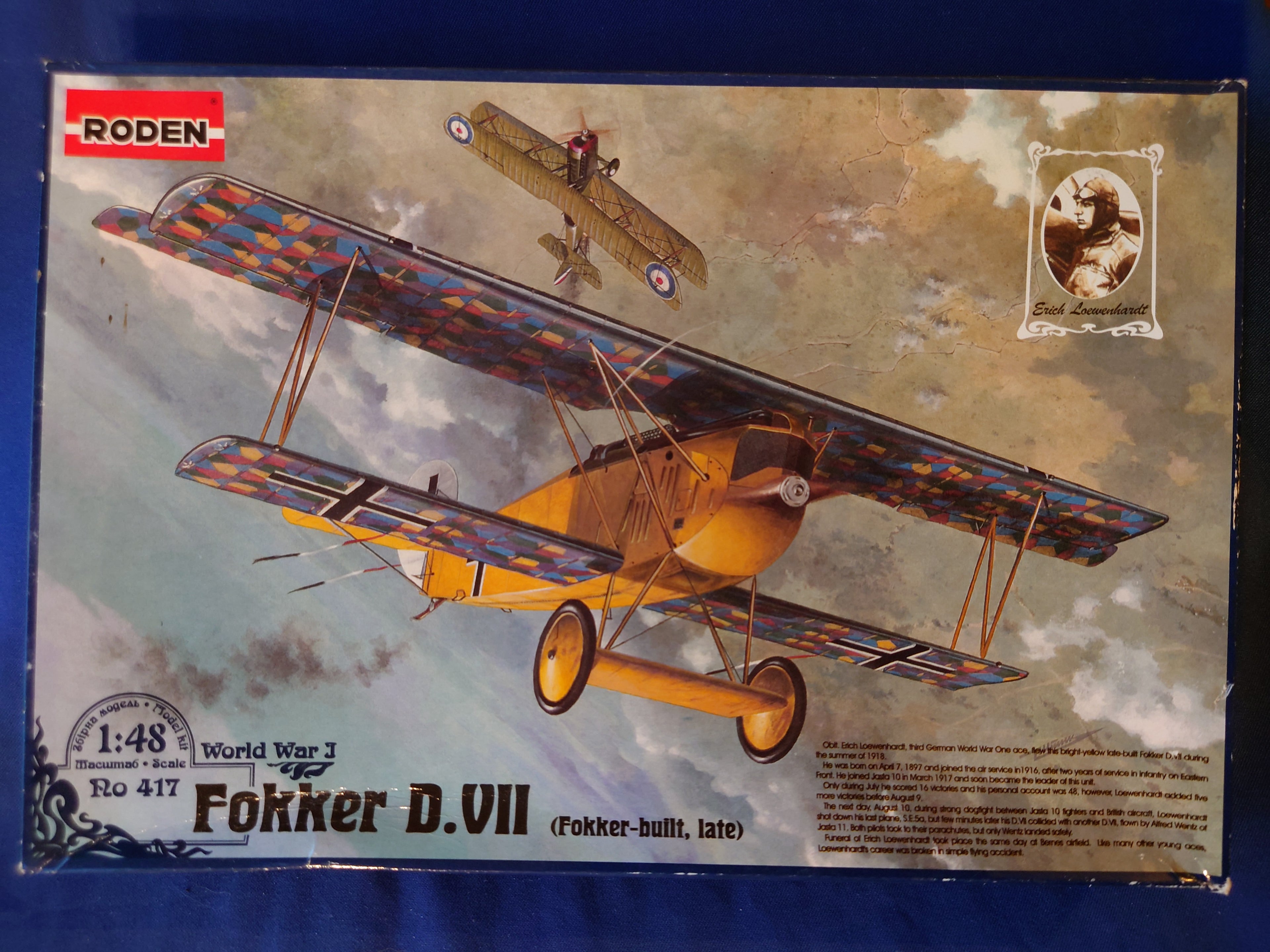 Roden 1/72 Fokker D.VII (Fokker-built late) (417)