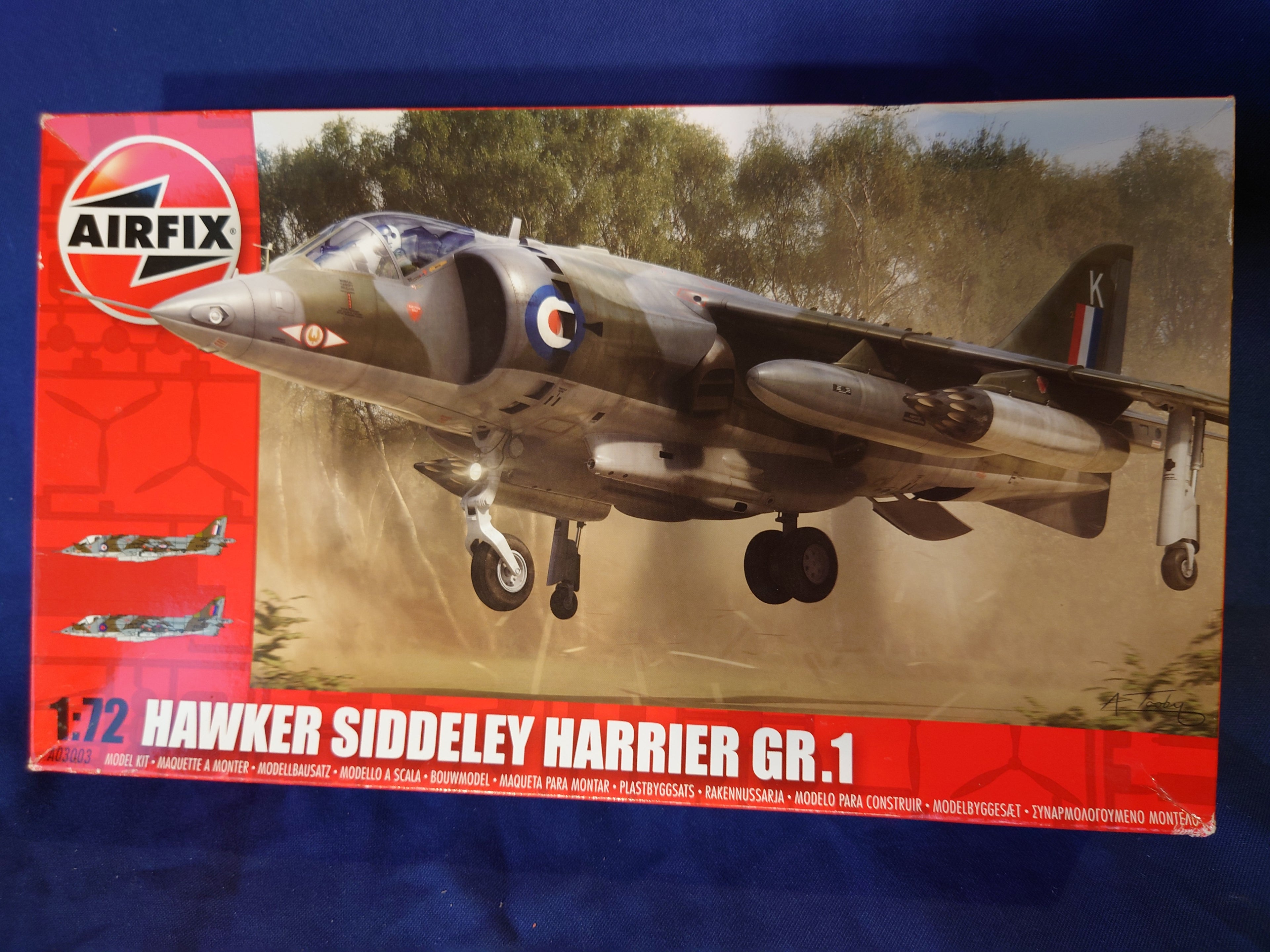 Airfix 1/72 Hawker Siddeley Harrier GR.1 (A03003)