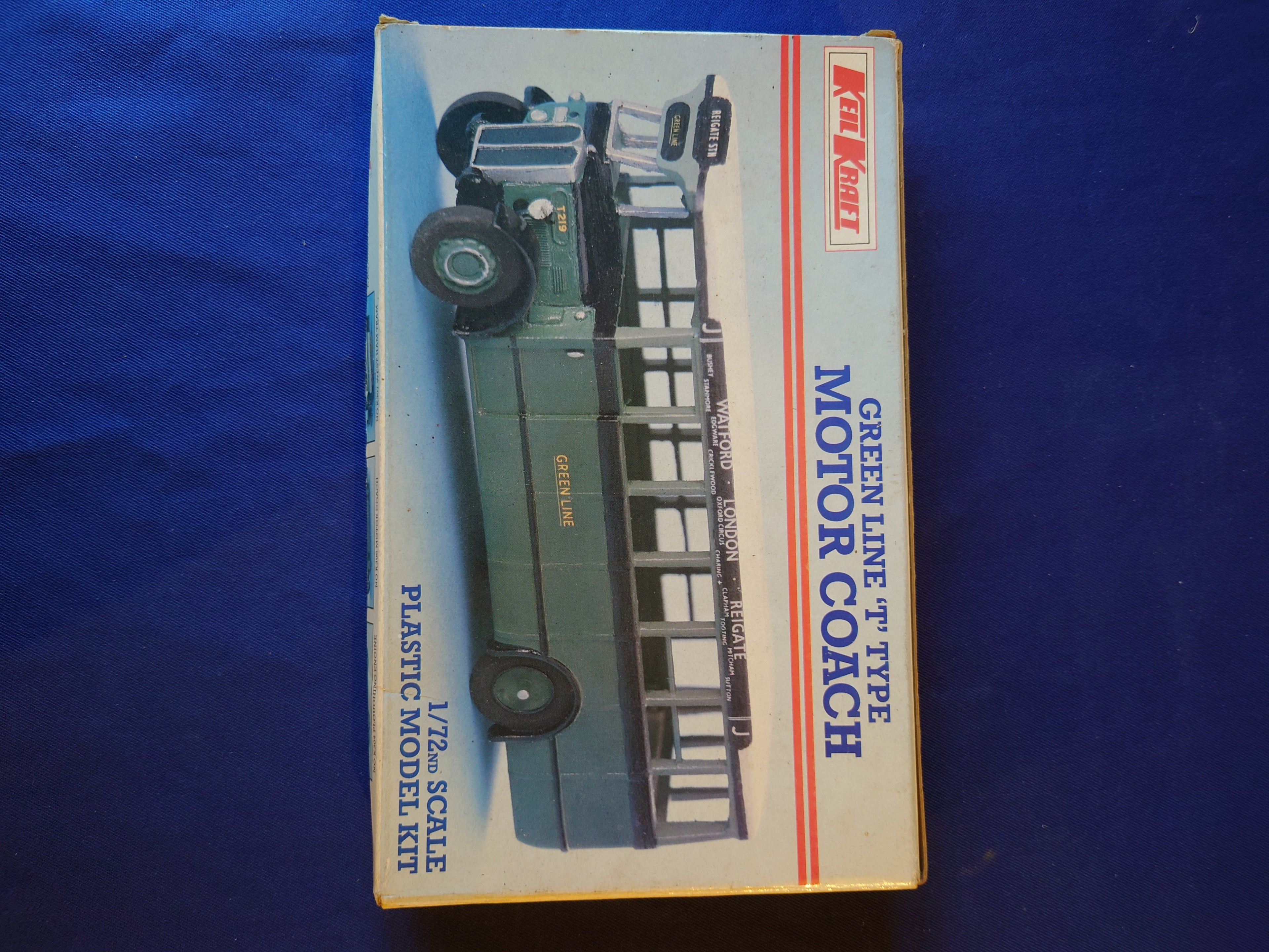 Keil Kraft Green 1/72 Line 'T' Type Motor Coach (K306)