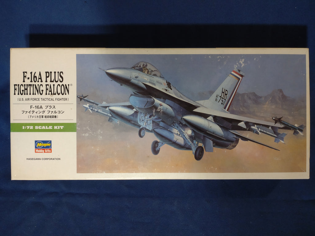Hasegawa 1/72 F-16A Plus Fighting Falcon [U.S. Air Force Tactical Fighter] (00231)