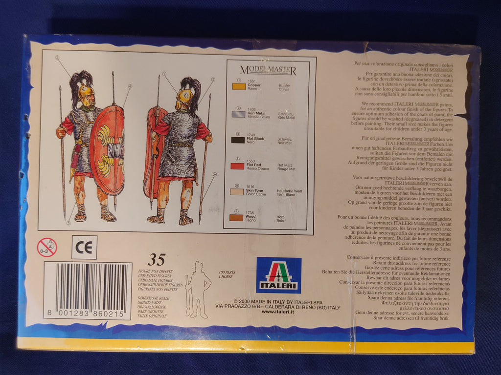 Italeri 1/72 Roman Infantry II-I centuries BC (6021)