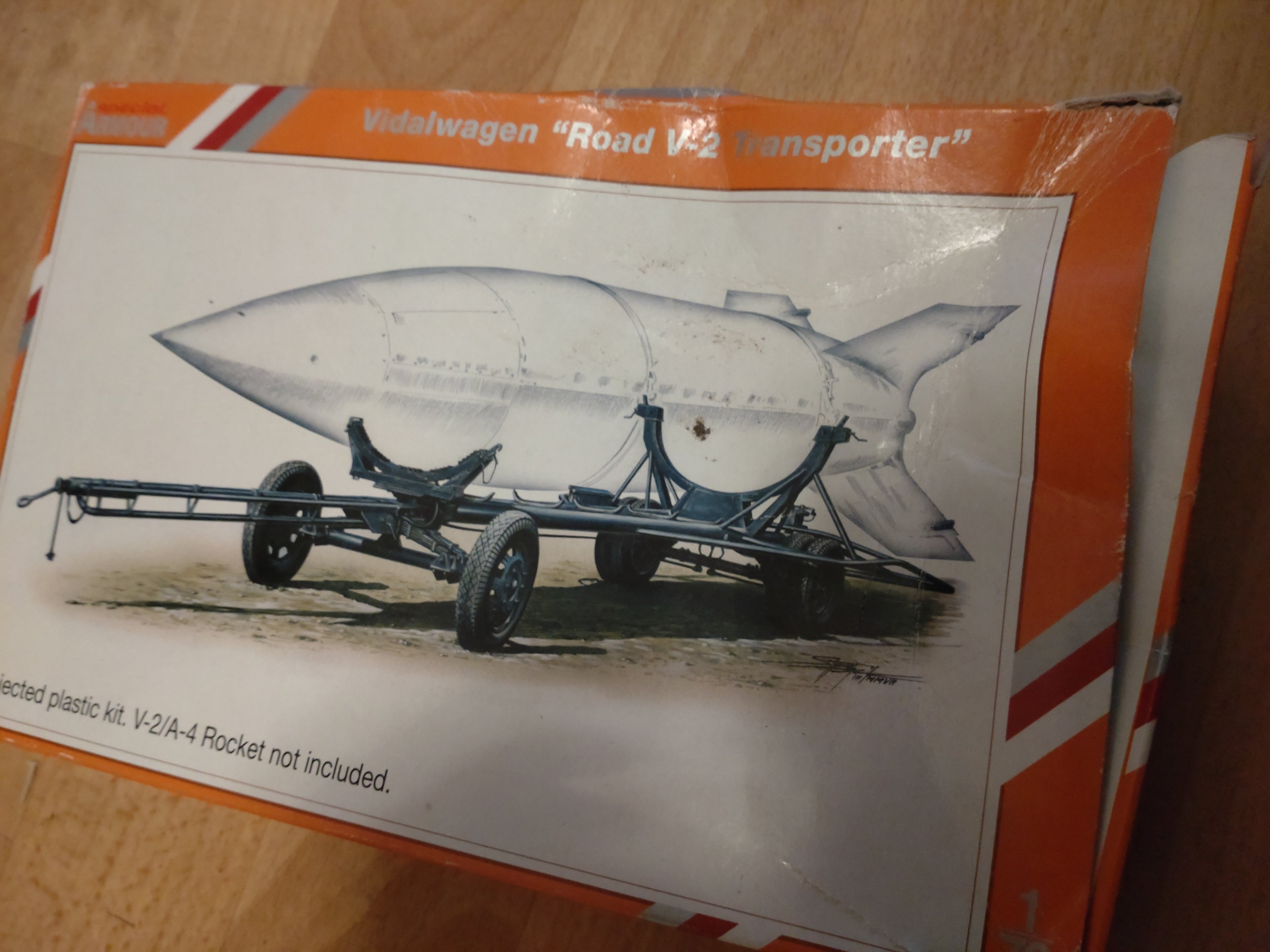 Special Armour 1/72 Vidalwagen Road V-2 Transporter (SA72009)