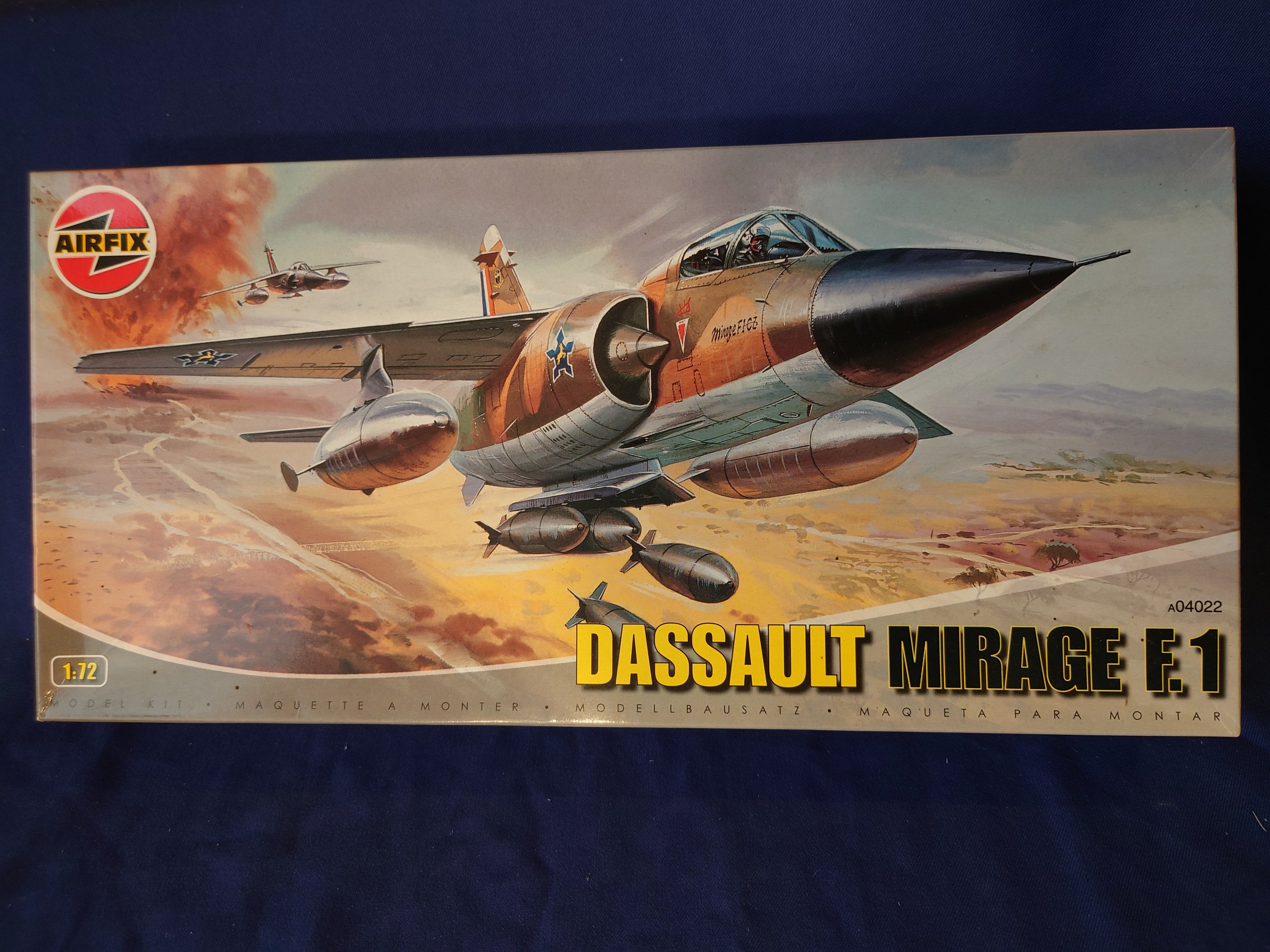 Airfix 1/72 Dassault Mirage F.1 (A04022)