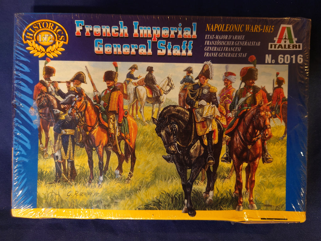 Italeri 1/72 French Imperial General Staff Napoleonic Wars (6016)