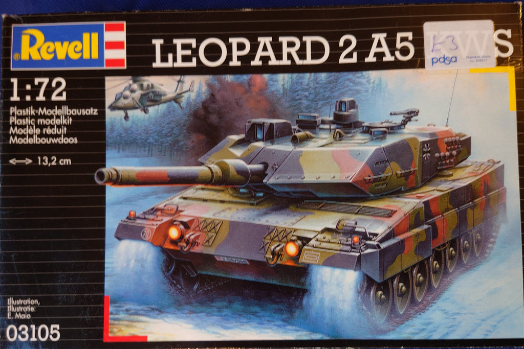 Revell 1/72 Leopard 2 A5 KWS (03105)