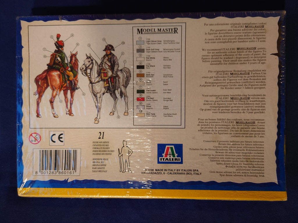 Italeri 1/72 French Imperial General Staff Napoleonic Wars (6016)