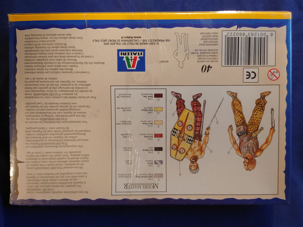 Italeri 1/72 Gaul Warriors II-I centuries BC (6022)