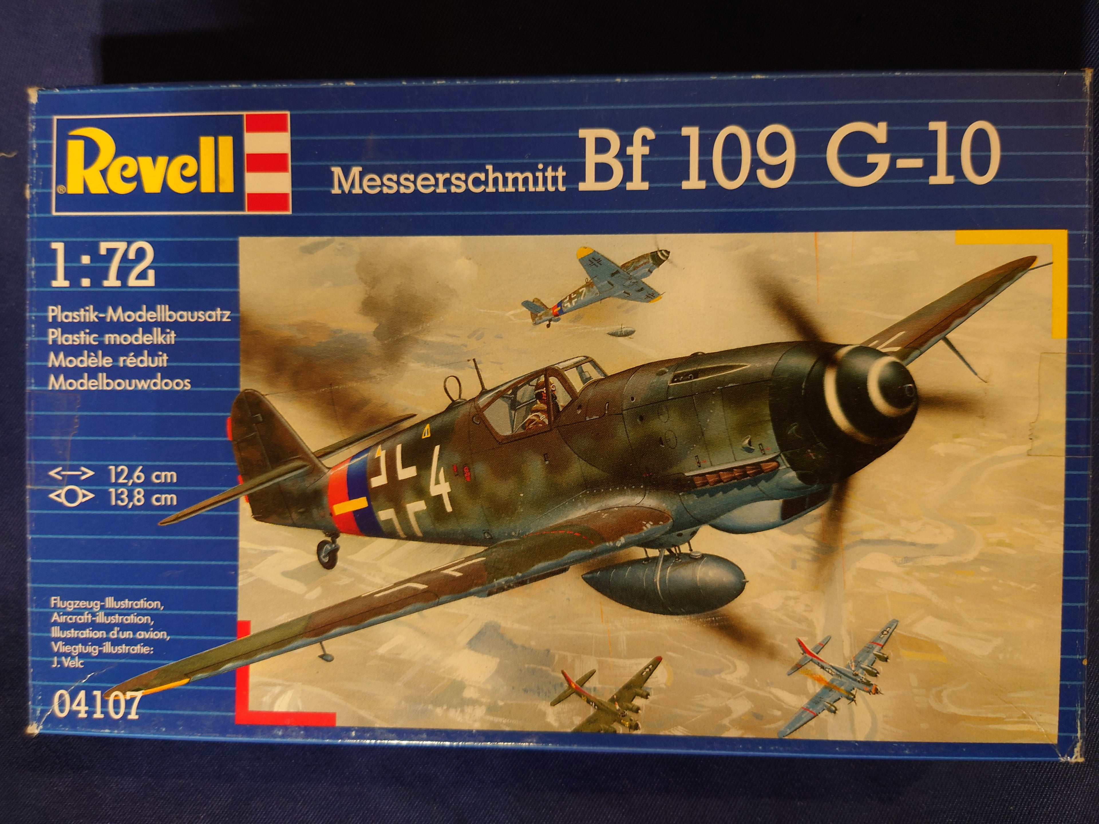 Revell 1/72 Messerschmitt Bf 109 G-10 (04107)