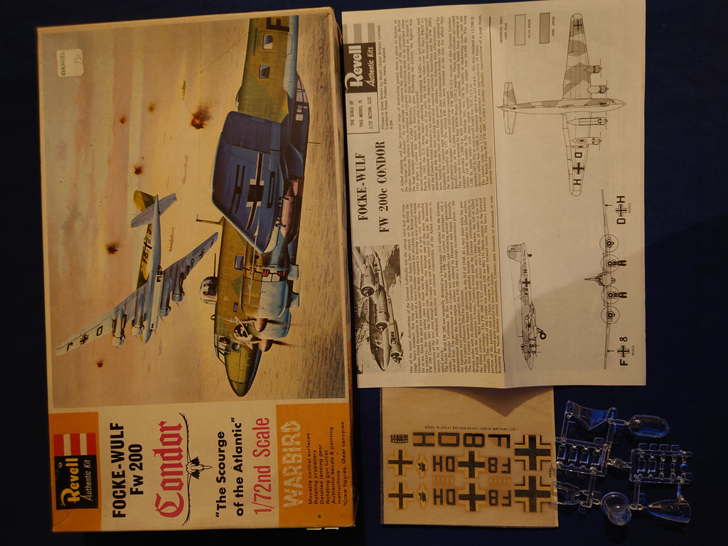 Revell 1/72 Focke-Wulf Fw 200 Condor The Scourge of the Atlantic (H204)