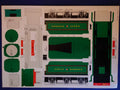 Albert Hall (O Scale) Train Cardboard Model Making Sheet