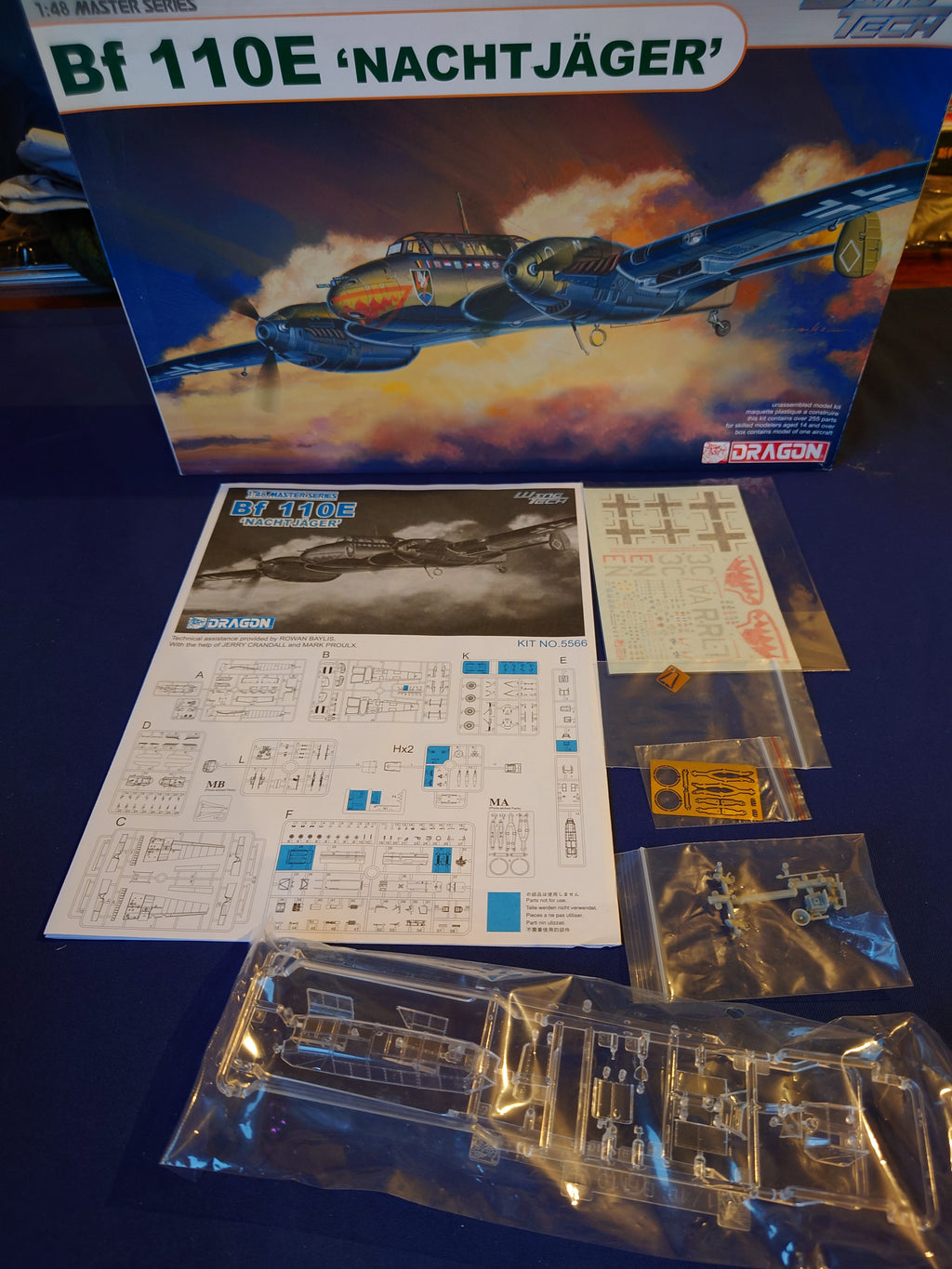 Dragon 1/48 Messerschmitt Bf 110E 'Nachtjäger' (5566)