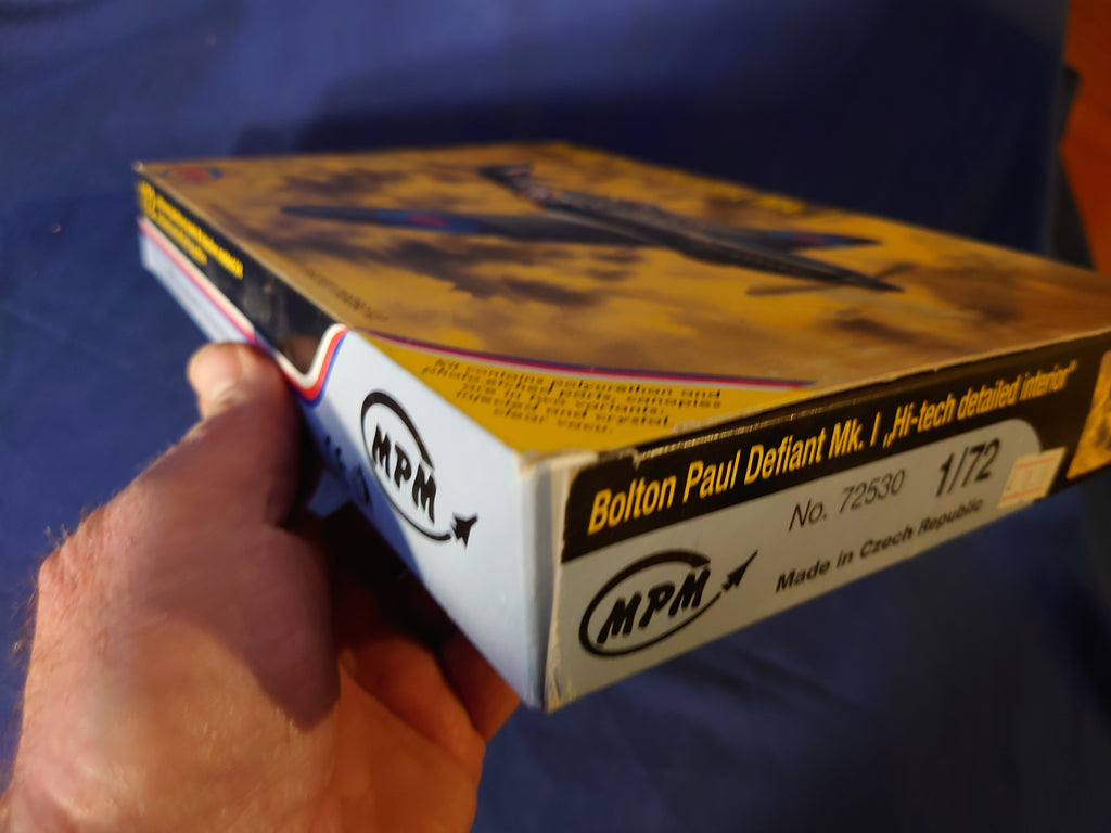MPM 1/72 Boulton Paul Defiant Mk.I „Hi-tech detailed interior” (72530)