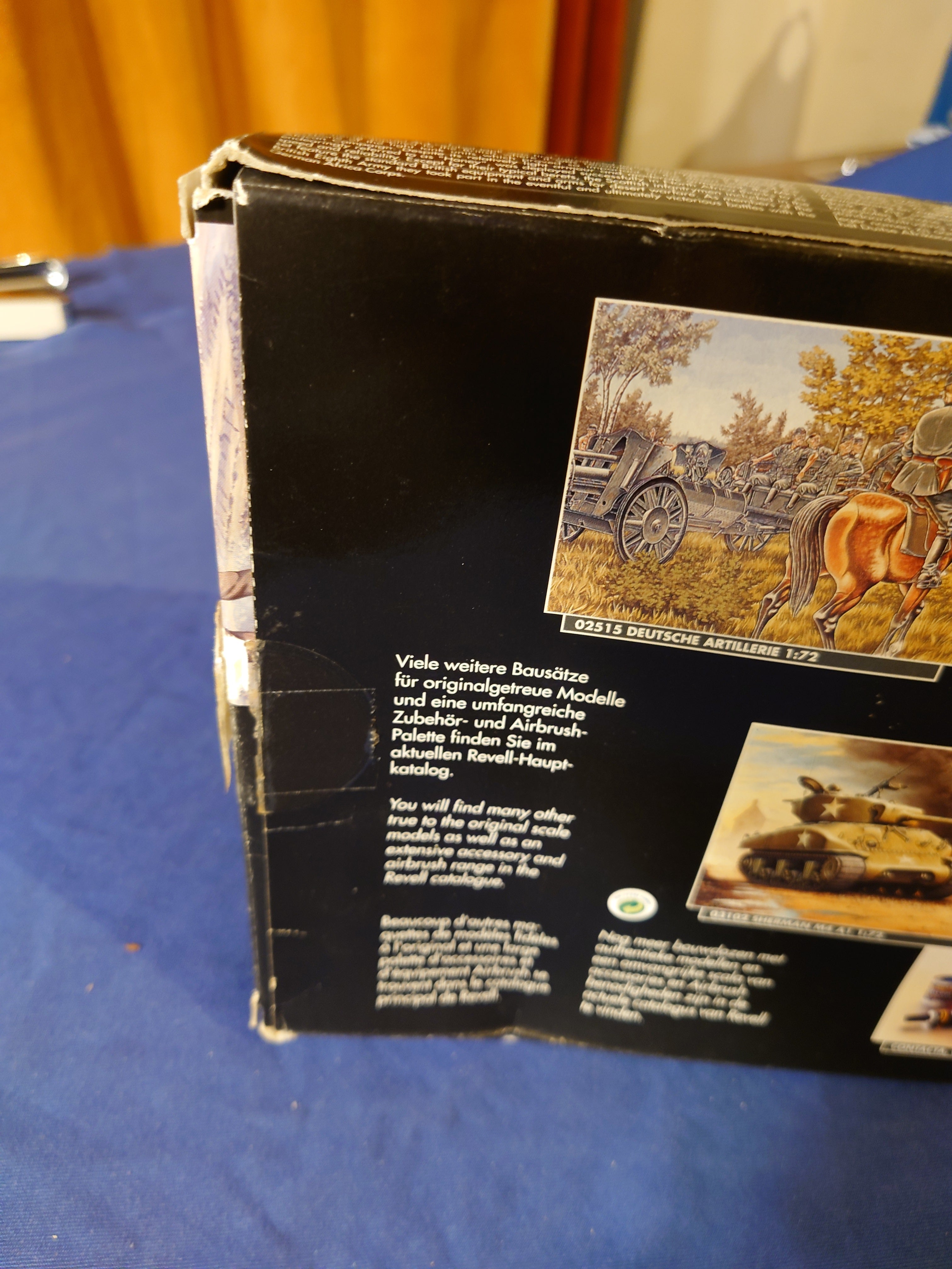 Revell 1/72 Stuart Mk.I & Britische 8. Armee (1/76 Matchbox kit with 1/72 Revell figures) (03151)