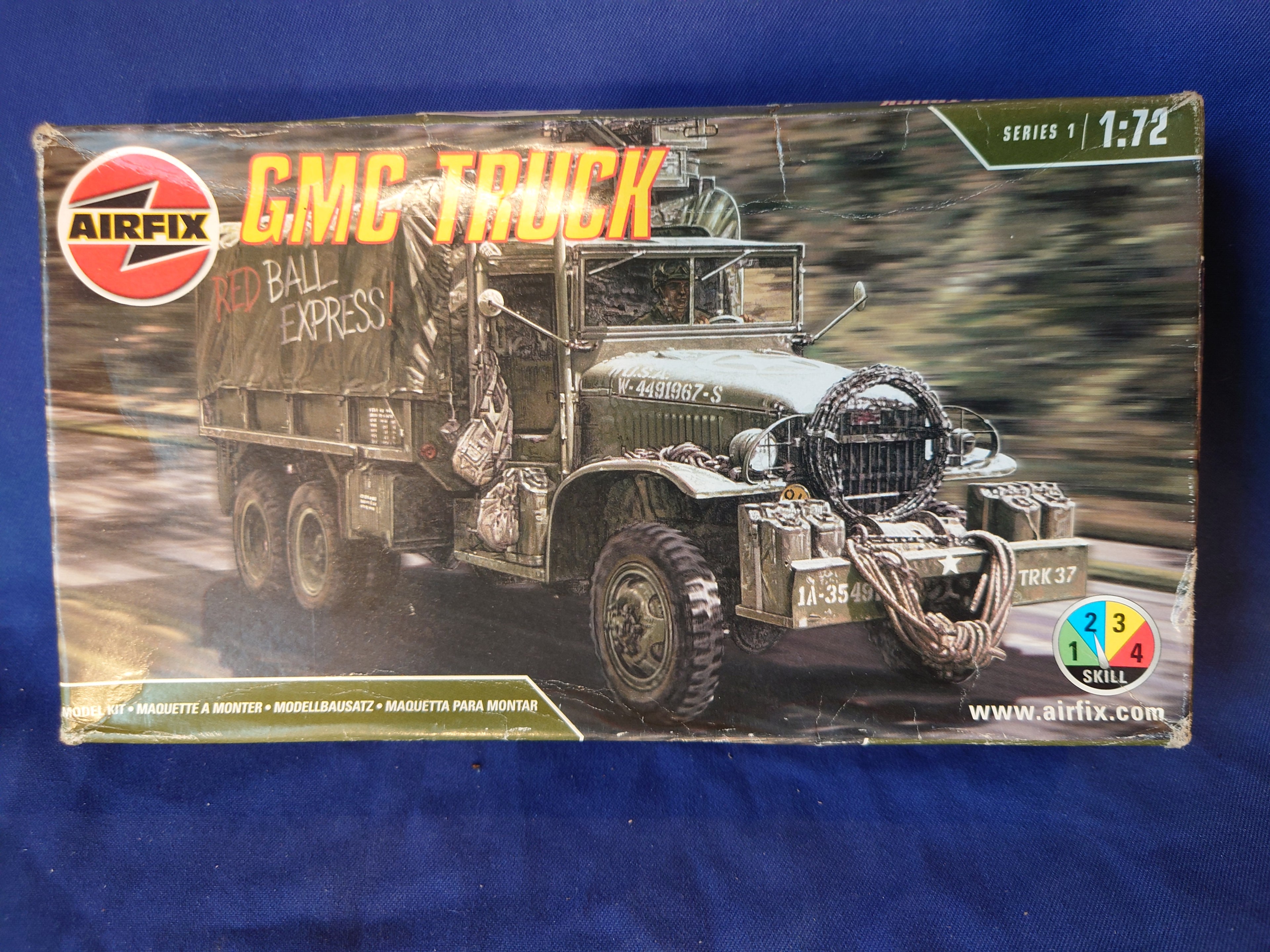 Airfix 1/72 GMC CCKW 353 Truck (01323)