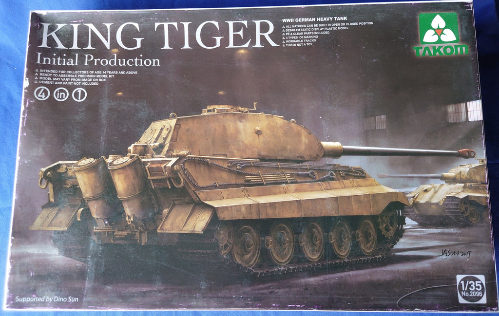 Takom 1/35 WWII German Heavy Tank King Tiger Initial production (2096)