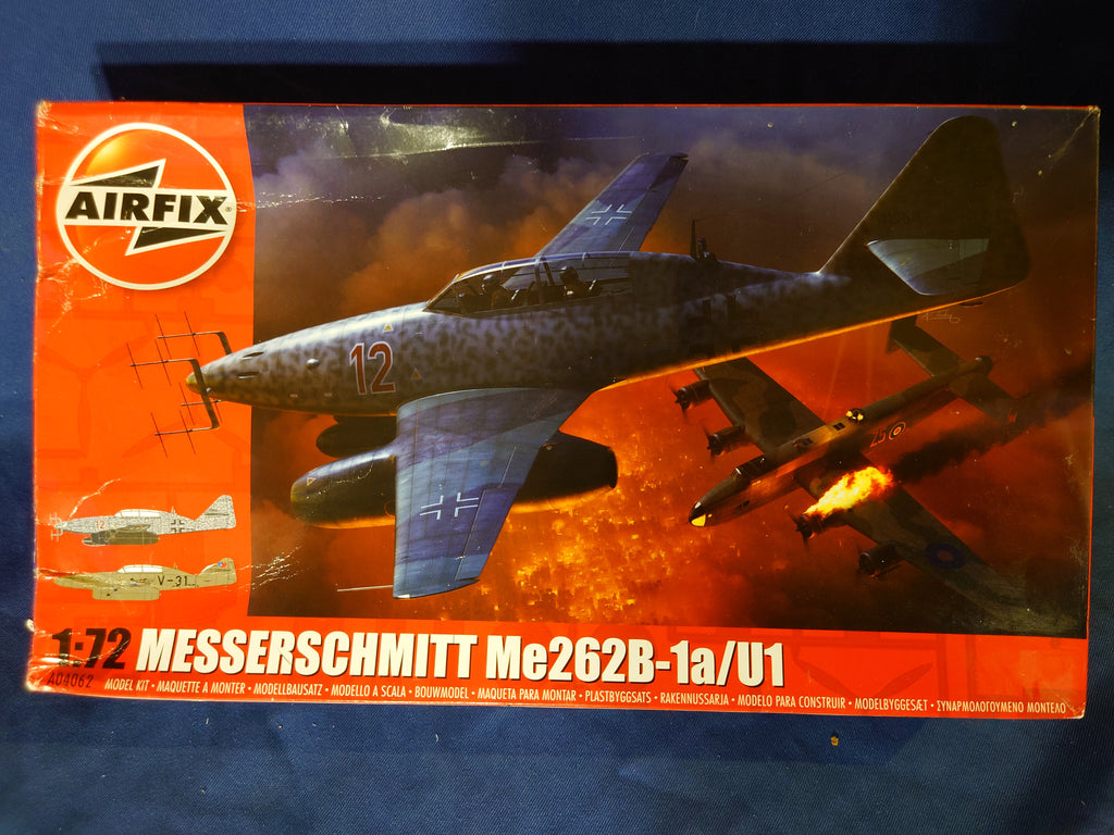 Airfix 1/72 Messerschmitt Me 262B-1a/U1 (A04062)