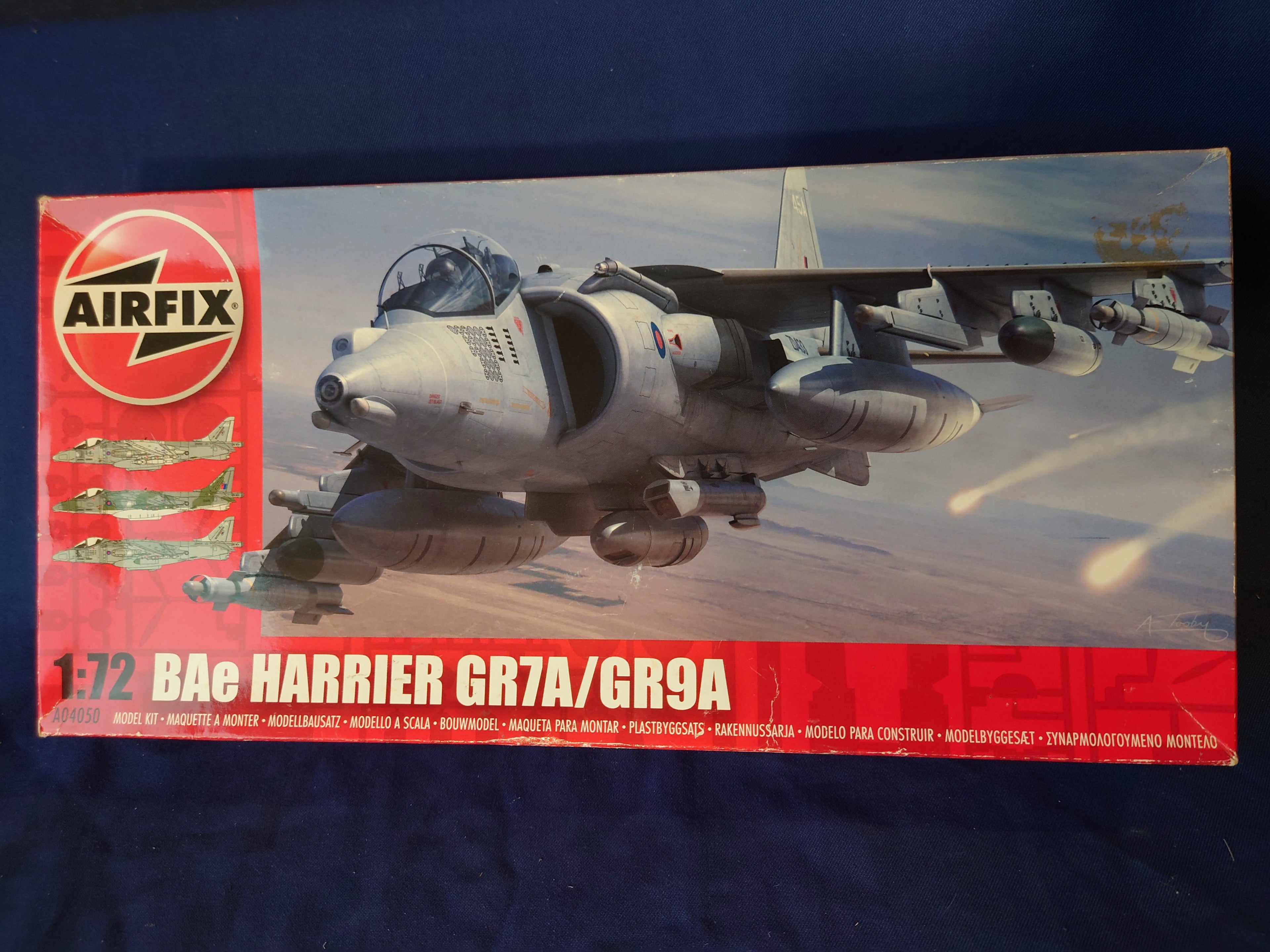 Airfix 1/72 BAe Harrier GR7A/GR9 (A04050)