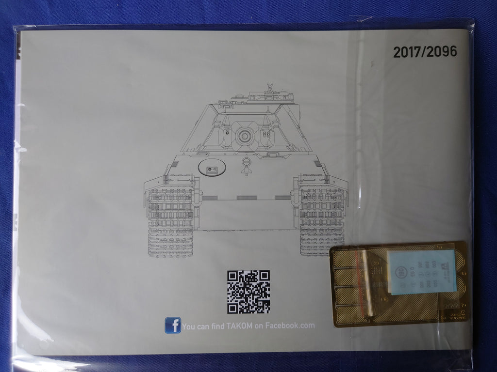 Takom 1/35 WWII German Heavy Tank King Tiger Initial production (2096)