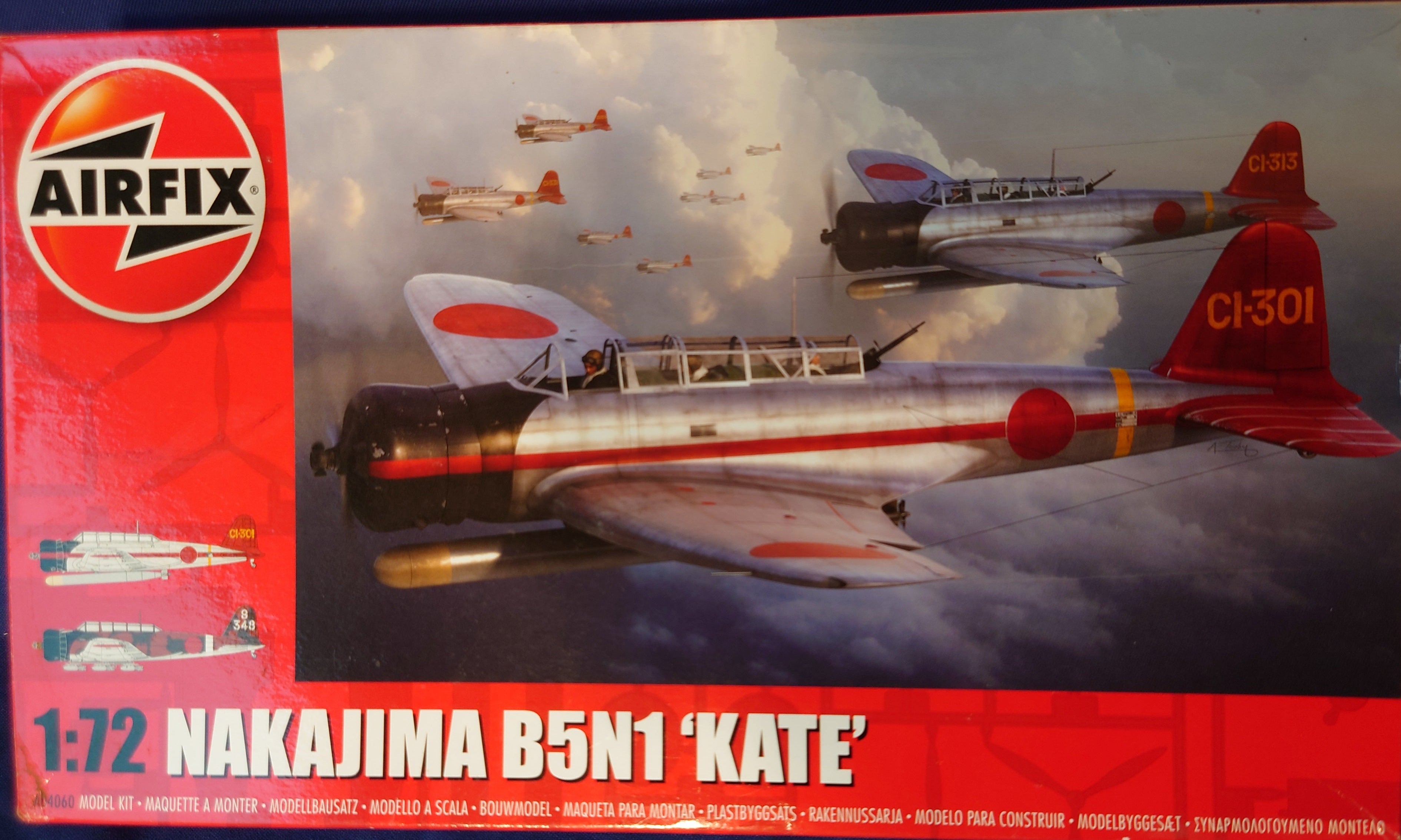 Airfix 1/72 Nakajima B5N1 'Kate' (A04060)