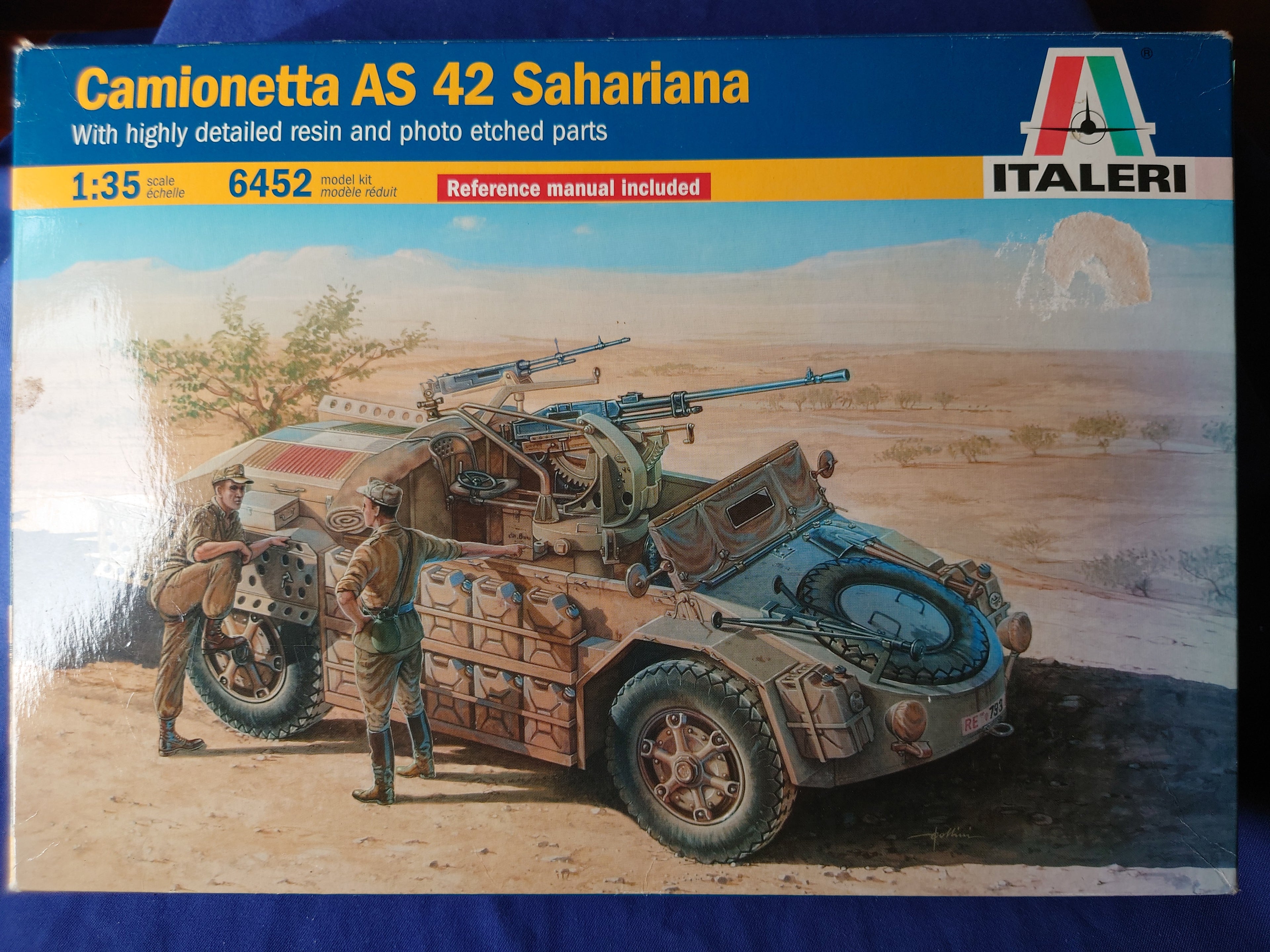 Italeri 1/35 Camionetta AS 42 Sahariana (6452)