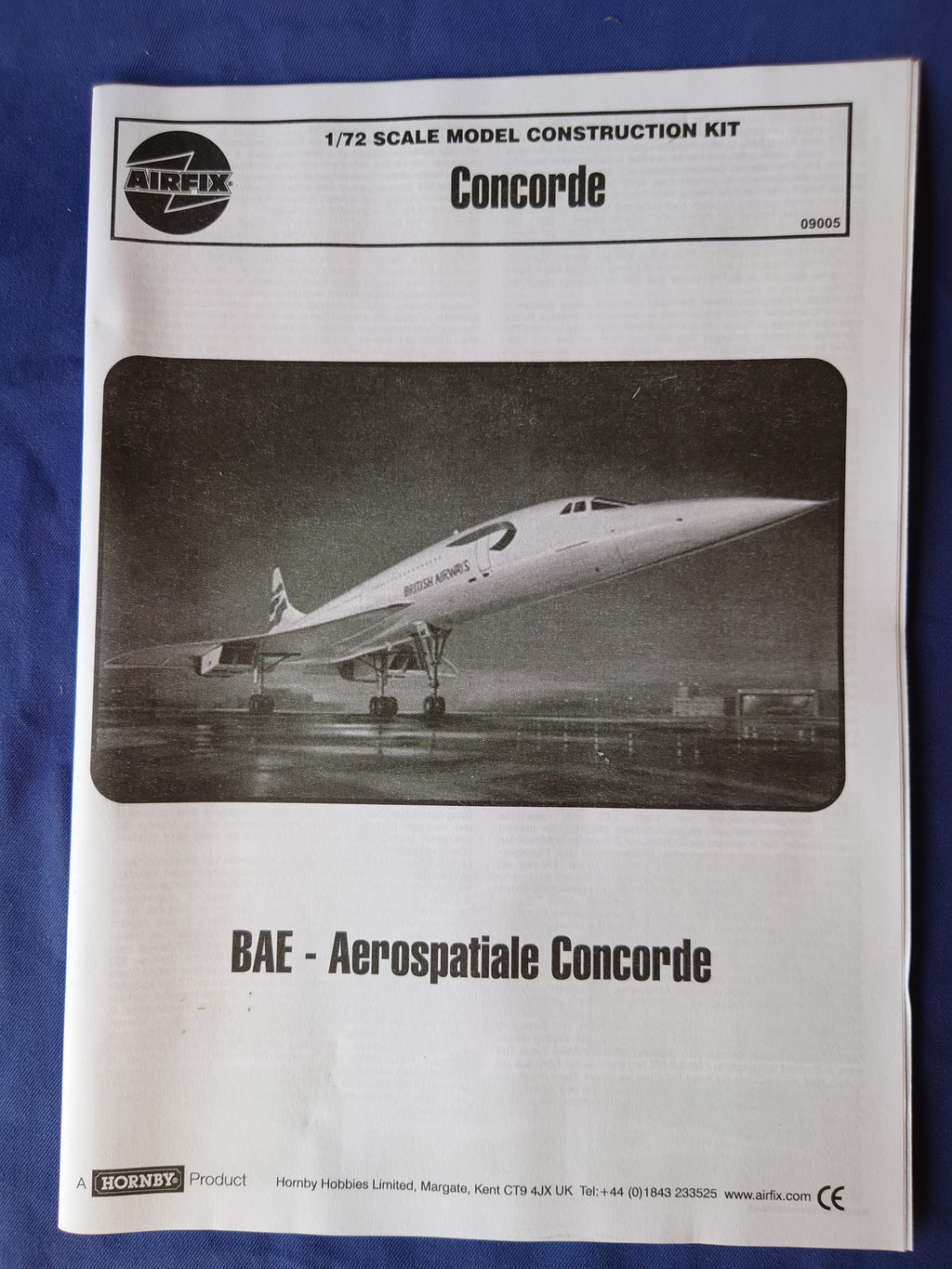 Airfix 1/72 BAC Aérospatiale Concorde (09005)