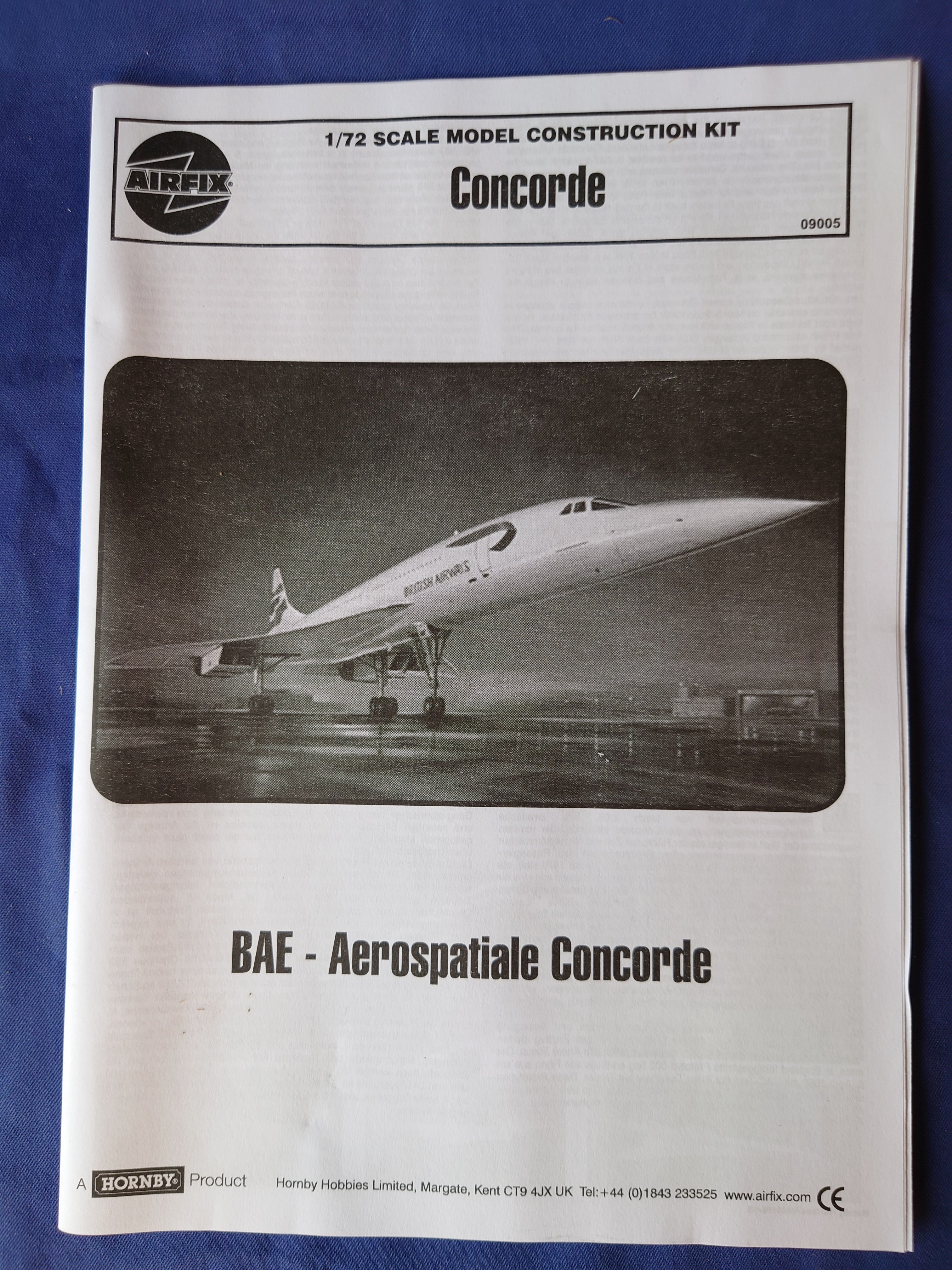 Airfix 1/72 BAC Aérospatiale Concorde (09005)